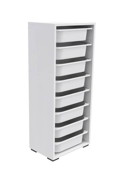 Hanah Home Armario Multiusos Cara 8N - Blanco